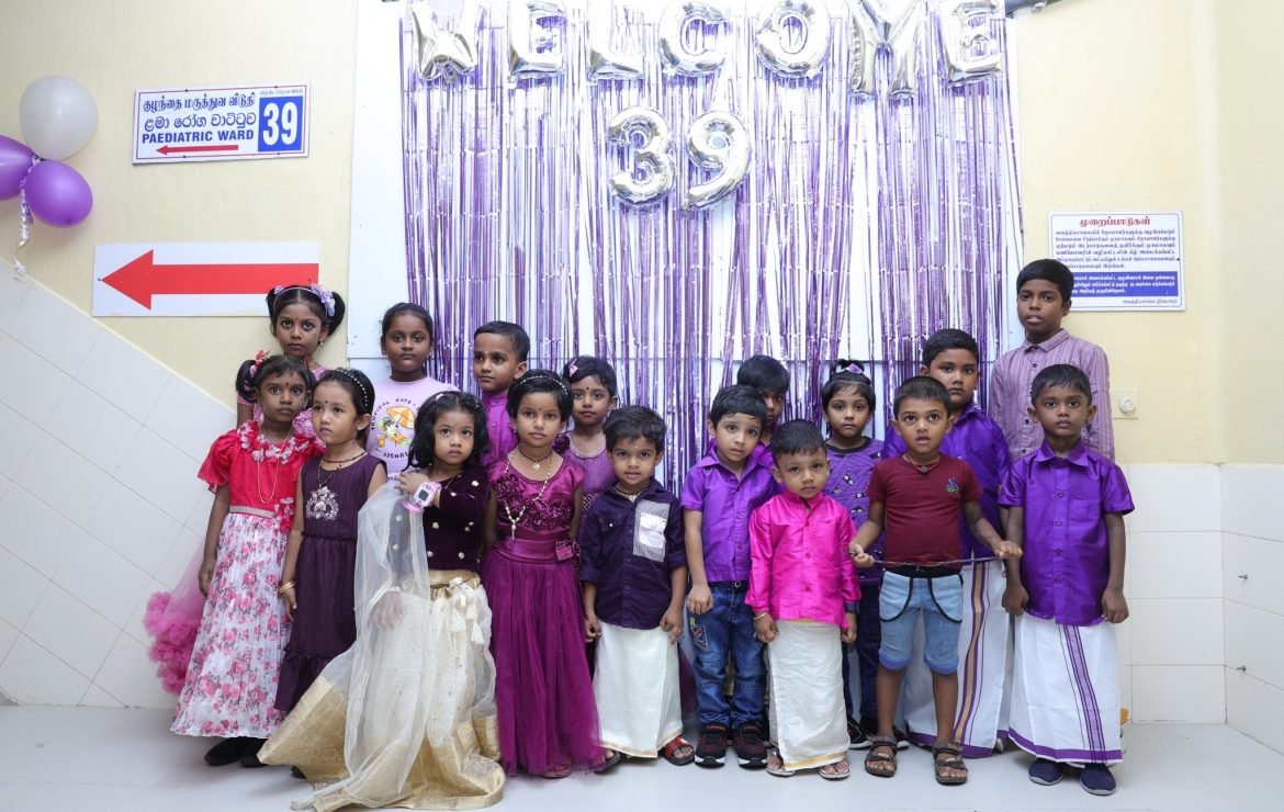 யாழ் போதனா வைத்தியசாலையில் குழந்தை மருத்துவ விடுதி திறப்பு ( Paediatric ward 39)