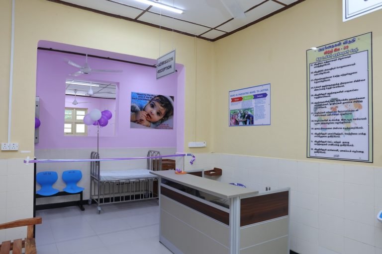 யாழ் போதனா வைத்தியசாலையில் குழந்தை மருத்துவ விடுதி திறப்பு ( Paediatric ward 39)